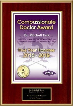 Compassionate Doctor 5 Year Honoree 2019, Mitchell Terk, MD