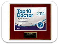 Mitchell Terk, MD: Awarded Vital's Top Ten Doctor's Award 2014